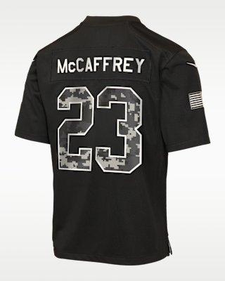 Christian McCaffrey San Francisco 49ers Salute to Service Big Kids